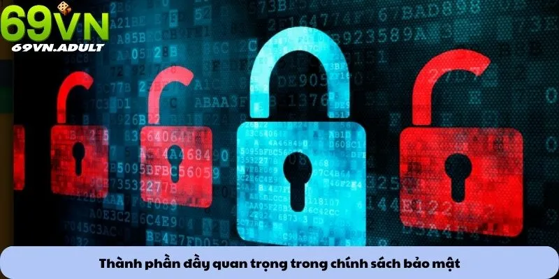 Chính sách bảo mật 2 Thành phần đầy quan trọng trong chính sách bảo mật