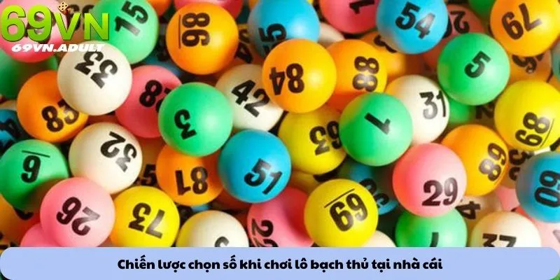 Lô bạch thủ 2 Chiến lược chọn số khi chơi lô bạch thủ tại nhà cái